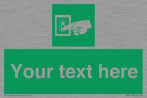 Custom Light Switch Sign